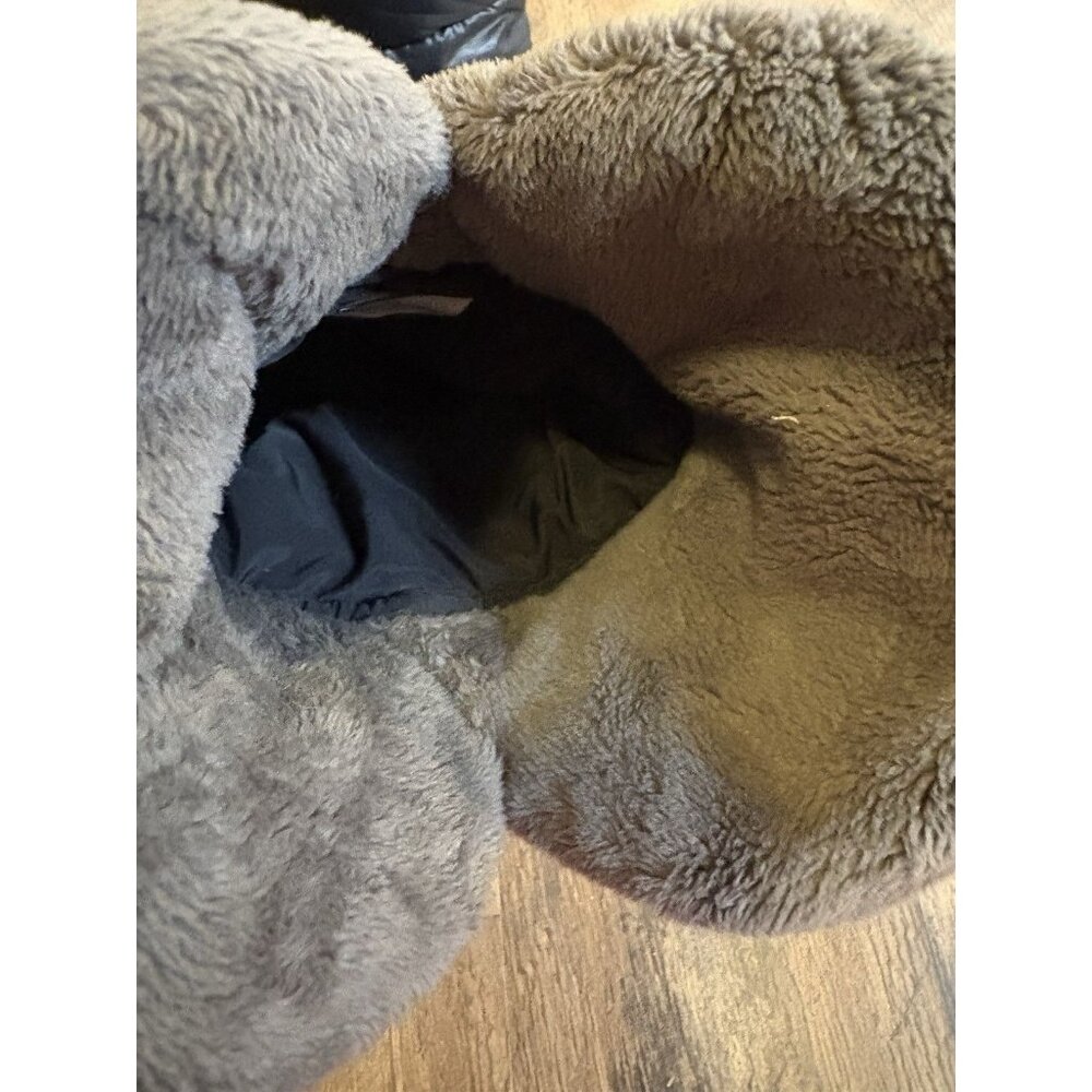 NORTH FACE Girls Size 4 Amore‎ II Winter Boots Navy Blue Water Resistant Warm - Picture 7 of 9